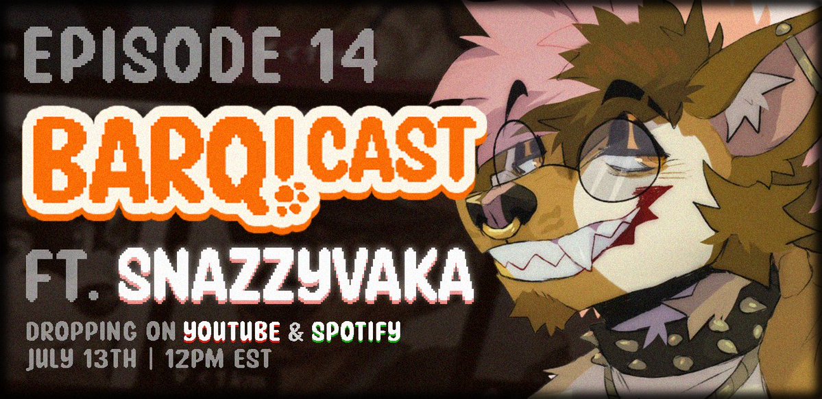 BARQ! (@barqofficial) on Twitter photo 🚨 NEW EPISODE ALERT! 🚨
BARQ!Cast Ep. 14 | ft. <a href="/snazzyvaka444/">Lil Fleabag 💕</a>
Dropping this Sunday on YouTube & Spotify! 🚨 NEW EPISODE ALERT! 🚨
BARQ!Cast Ep. 14 | ft. <a href="/snazzyvaka444/">Lil Fleabag 💕</a>
Dropping this Sunday on YouTube & Spotify!