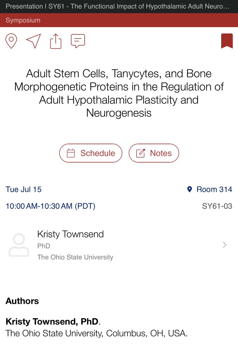 Dr Kristy Townsend (@neuroadipo) on Twitter photo Headed to #ENDO2025 this week? Come see us hypothalamic neurogenesis folks! Chaired by <a href="/KurraschLab/">Kurrasch Lab</a>, with me, <a href="/DavidPetrik77/">David Petrik</a> and <a href="/Carmelo_Quarta/">Carmelo Quarta</a> at 9am Tuesday! Headed to #ENDO2025 this week? Come see us hypothalamic neurogenesis folks! Chaired by <a href="/KurraschLab/">Kurrasch Lab</a>, with me, <a href="/DavidPetrik77/">David Petrik</a> and <a href="/Carmelo_Quarta/">Carmelo Quarta</a> at 9am Tuesday!