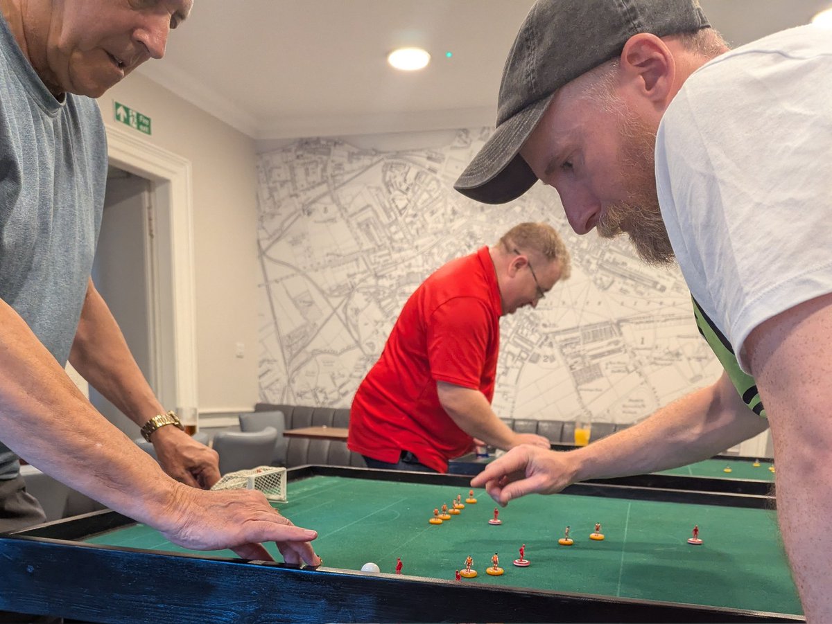 subbuteo_paints's tweet image. Subbuteo @Edinsubbuteo last night β flicks, drama, and a few questionable tackles π
Always great seeing so many teams on the pitch and the community growing.
Hereβs a few snaps from the night! π
#Subbuteo #TableFootball #paintitmaroon #SubbuteoClub #FlickToKick