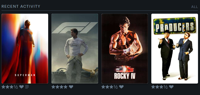 JamesSM's tweet photo. @letterboxd #LastFourWatched https://t.co/tWysQCSZ3f