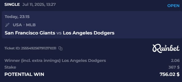 twtZero_'s tweet image. Watching dodgers win and making a bag at just near the weekend will be a W fr
