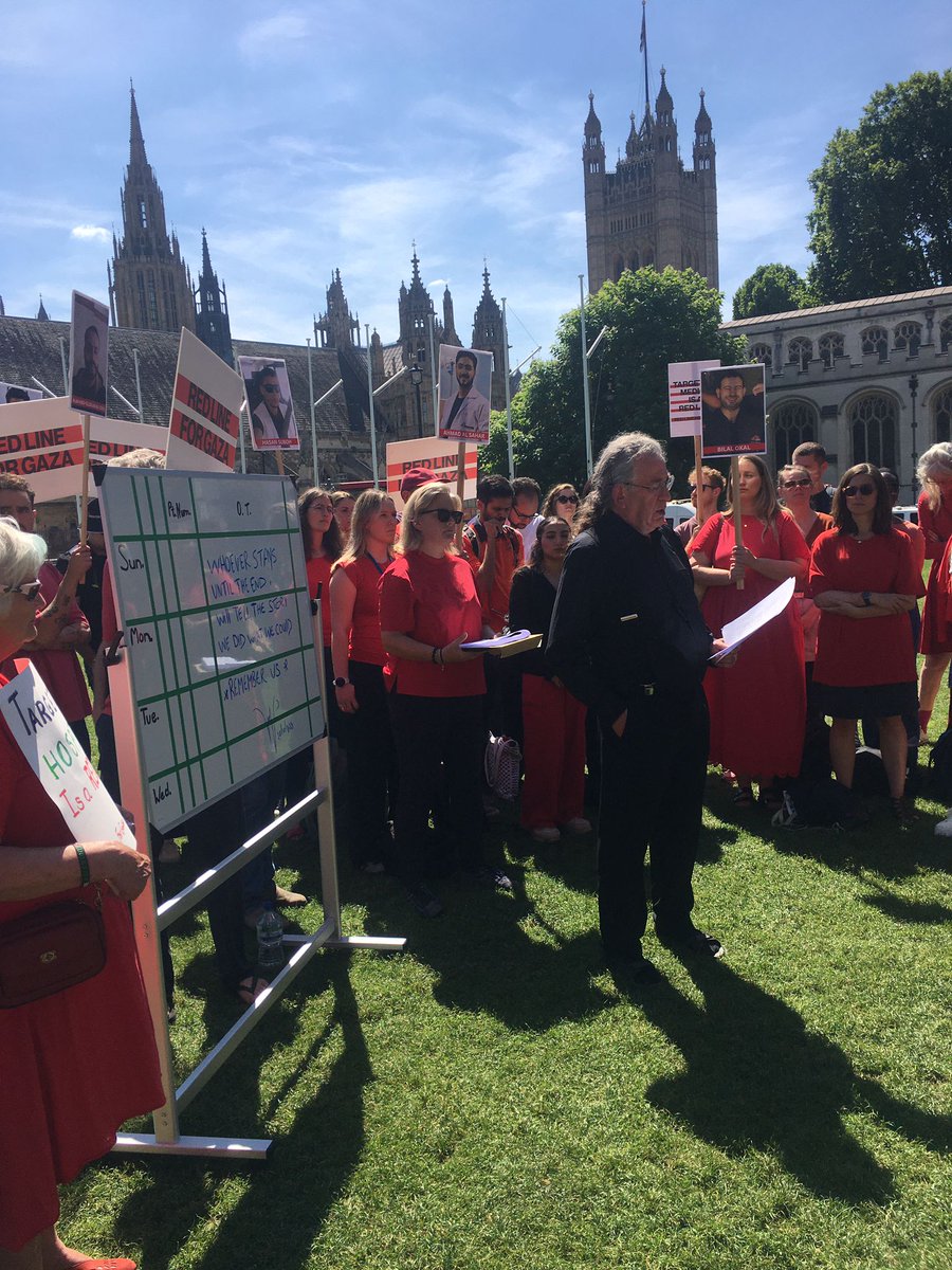 John Chisholm (@drjohnchisholm) on Twitter photo I was proud to speak at this event on behalf of <a href="/TheBMA/">The BMA</a>, with <a href="/MSF_uk/">MSF UK</a>/<a href="/DOTW_UK/">Doctors of the World</a>/<a href="/HI_UK/">Humanity & Inclusion UK</a>/<a href="/MedicalAidPal/">Medical Aid for Palestinians</a> representatives, calling on UK & other Govts to uphold international humanitarian law, defend medical neutrality & impartiality, & prevent Israeli attacks on healthcare in Gaza. I was proud to speak at this event on behalf of <a href="/TheBMA/">The BMA</a>, with <a href="/MSF_uk/">MSF UK</a>/<a href="/DOTW_UK/">Doctors of the World</a>/<a href="/HI_UK/">Humanity & Inclusion UK</a>/<a href="/MedicalAidPal/">Medical Aid for Palestinians</a> representatives, calling on UK & other Govts to uphold international humanitarian law, defend medical neutrality & impartiality, & prevent Israeli attacks on healthcare in Gaza.