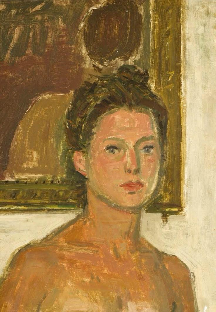 «...This is the silence of astounded souls.»
   ~ Sylvia Plath #poets 
     ||•
#portraits #painting