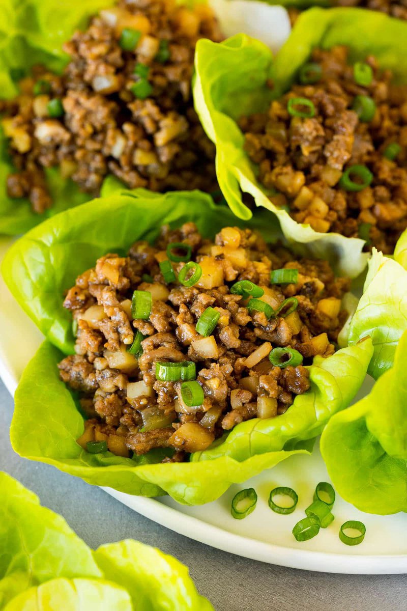 Beef Lettuce Wraps! dinneratthezoo.com/beef-lettuce-w…