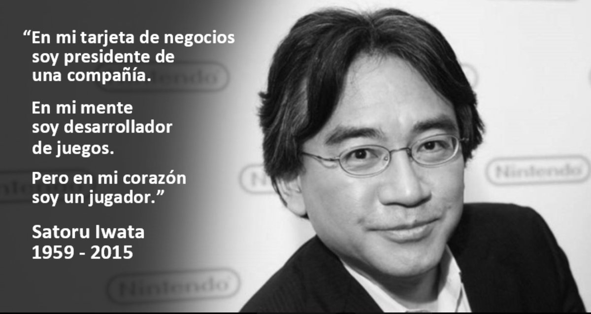 JimArevalo's tweet photo. Hoy se cumplen 10 años del fallecimiento de Satoru Iwata, alguien fundamental en la industria del gaming y una gran inspiración como persona. https://t.co/ajwRBwbomr