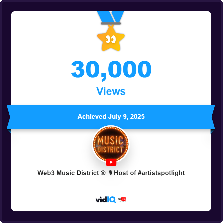 Music__District's tweet image. 📺 One broadcast at a time! 🫵(This one’s a big milestone! - next 100K!!! LFG!! )
🔔 Follow and subscribe on YouTube for exclusive content and never-before-seen behind-the-scenes moments! youtube.com/@Music_District
💥 Always taking a moment to stop, share, and celebrate milestones…