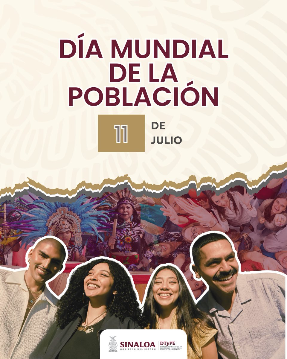 DigitalCdt21's tweet image. Celebramos el Día Mundial de la Población👫, una fecha para reflexionar sobre los desafíos y oportunidades que trae el crecimiento de nuestra comunidad global🌎.
Juntos construimos un futuro más sostenible e inclusivo. 🤝

#DiaMundialDeLaPoblacion  #Poblacion #Dtype