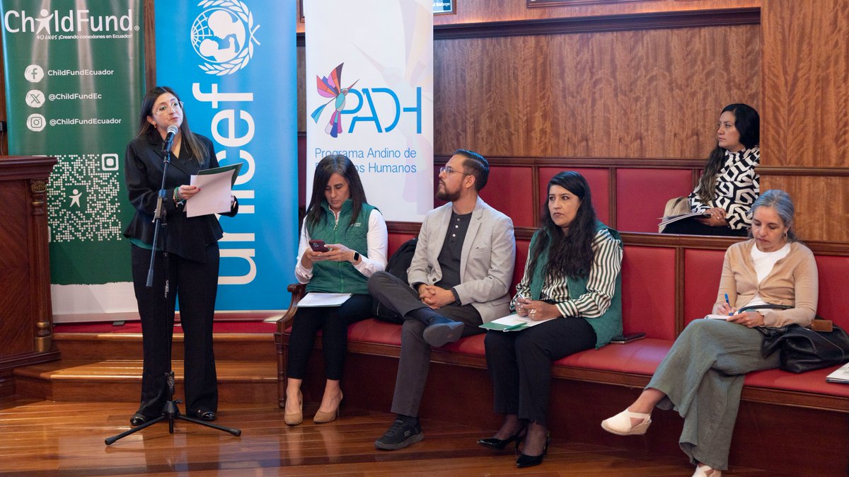 uasbecuador's tweet image. 👧🏽🧒🏽 La Universidad Andina fue sede del 𝗙𝗼𝗿𝗼 𝗜𝗻𝘁𝗲𝗿𝗻𝗮𝗰𝗶𝗼𝗻𝗮𝗹 "𝗗𝗲𝘀𝗮𝗳𝗶́𝗼𝘀 𝗽𝗮𝗿𝗮 𝗹𝗮 𝗽𝗿𝗲𝘃𝗲𝗻𝗰𝗶𝗼́𝗻 𝘆 𝗽𝗿𝗼𝘁𝗲𝗰𝗰𝗶𝗼́𝗻 𝗱𝗲 𝗹𝗮 𝗻𝗶𝗻̃𝗲𝘇 𝘆 𝗹𝗮 𝗮𝗱𝗼𝗹𝗲𝘀𝗰𝗲𝗻𝗰𝗶𝗮 𝗲𝗻 𝗲𝗹 𝗰𝗼𝗻𝘁𝗲𝘅𝘁𝗼 𝗱𝗲 𝘃𝗶𝗼𝗹𝗲𝗻𝗰𝗶𝗮…