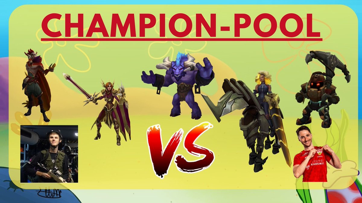Spongecord (@spongecordprime) on Twitter photo Last and least haben wir unser Support Matchup gegen den <a href="/VfB_eSports/">VfB eSports</a>!
<a href="/InDeed_Iol/">InDeed</a> wird <a href="/StormFuryy/">MaxSchallah</a> zeigen, wer hier die Nase vorn hat!
#Spongecord 🧽 Last and least haben wir unser Support Matchup gegen den <a href="/VfB_eSports/">VfB eSports</a>!
<a href="/InDeed_Iol/">InDeed</a> wird <a href="/StormFuryy/">MaxSchallah</a> zeigen, wer hier die Nase vorn hat!
#Spongecord 🧽