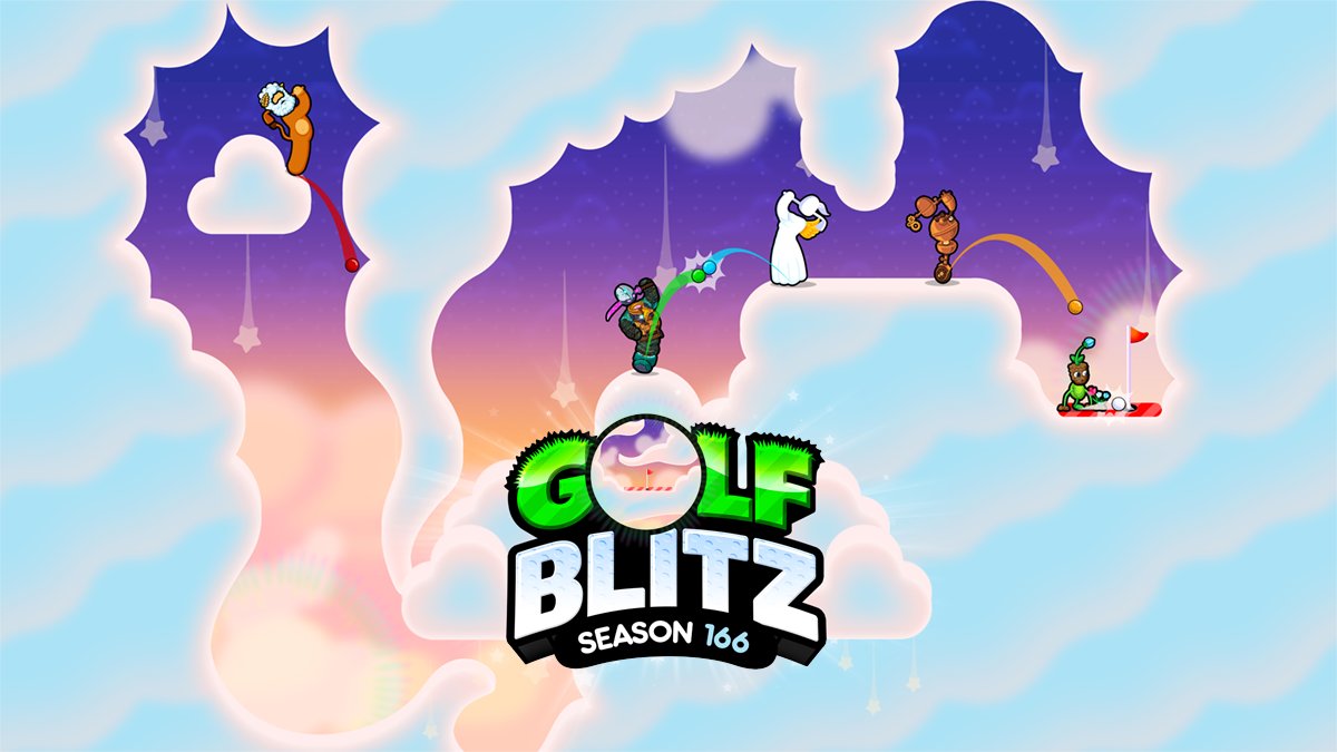 NoodlecakeGames's tweet image. Golf just hit cloud nine! ☁️⛳

Introducing the newest course in Golf Blitz, Flappy Skies!

Where waterfalls float, stars shoot past, and the clouds are sweet as cotton candy!

Tee off above the world. ✨

playgolfblitz.com

#golfblitz #multiplayergames #mobilegaming