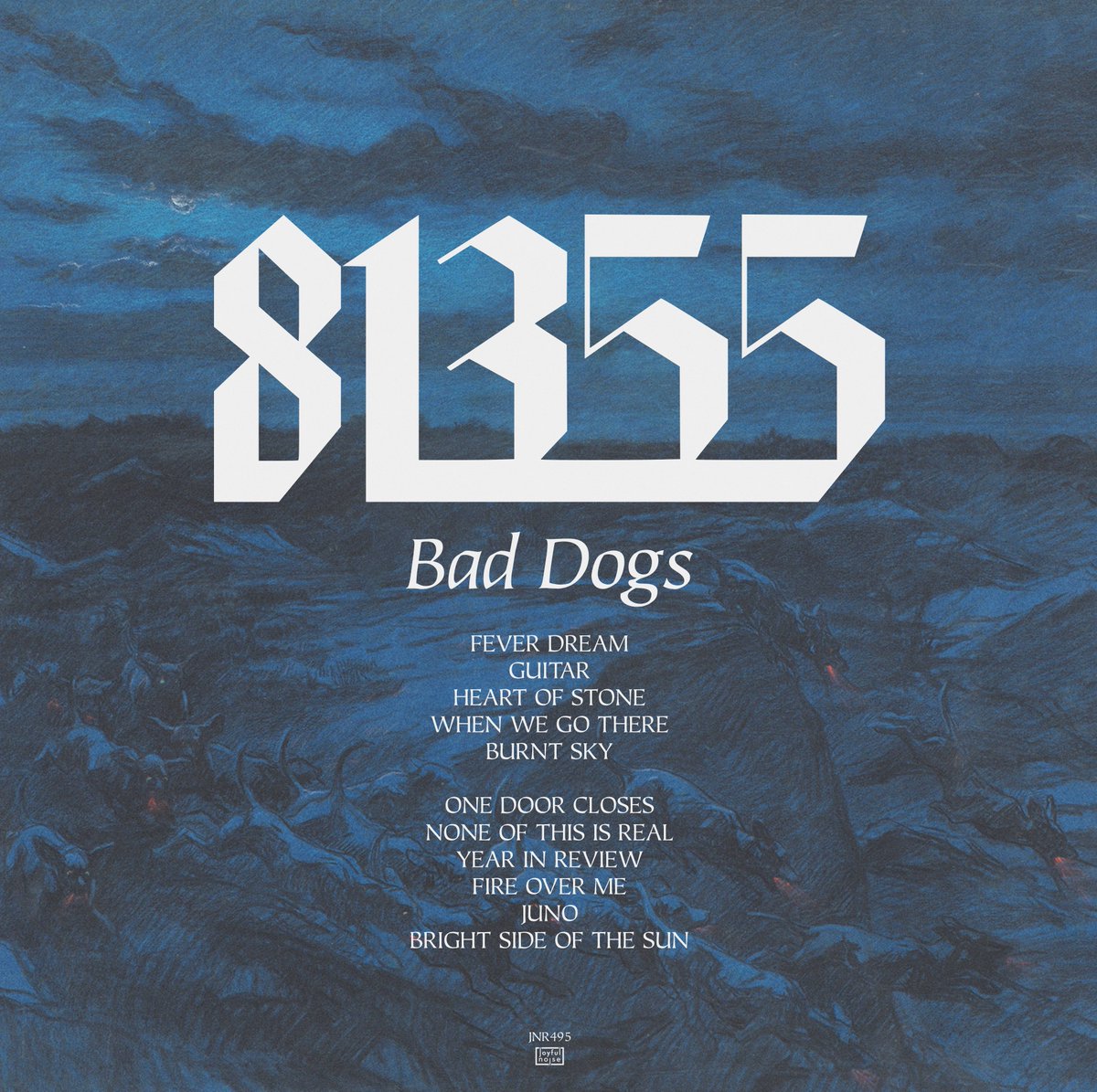 81355 (@81355ing) on Twitter photo Bad Dogs is finally out today via <a href="/JoyfulNoiseRecs/">Joyful Noise</a> and there are so many emotions pouring out.
much love to everyone who had a part in this journey.
forever grateful
81355.lnk.to/baddogs Bad Dogs is finally out today via <a href="/JoyfulNoiseRecs/">Joyful Noise</a> and there are so many emotions pouring out.
much love to everyone who had a part in this journey.
forever grateful
81355.lnk.to/baddogs