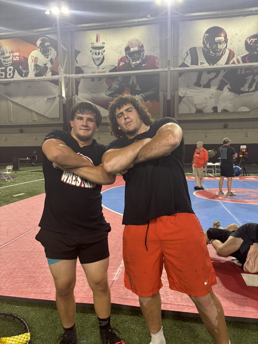 Had a great time at the Tony Robie Virginia Tech Wrestling camp. Went 8-1 in duals at the 285 weight class and had the amazing opportunity to be coached be the VT heavyweight Jimmy Mullen <a href="/UrsinusW/">Ursinus College Wrestling</a> <a href="/VilleWrestling/">Millersville Wrestling</a> <a href="/EsuWrestling/">ESU Wrestling</a>