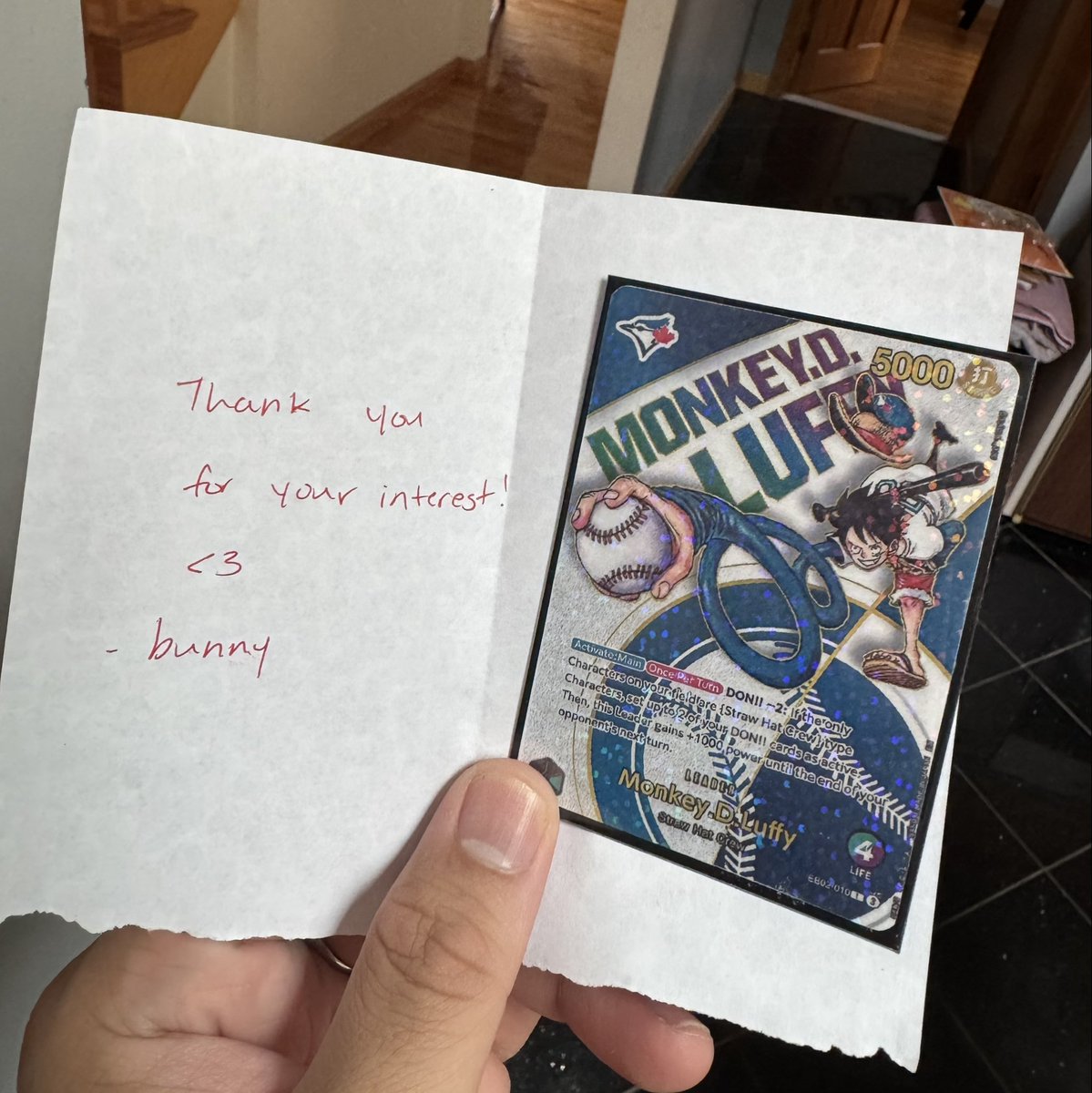 NothingBP1's tweet photo. Was NOT expecting this at all! You just made my day @acebunnytcg https://t.co/nu4TA7XKc1