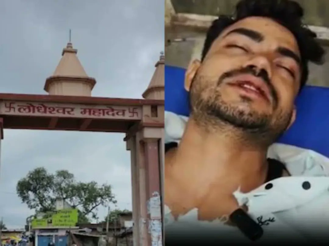 उत्तर प्रदेश: मंदिर में दलित की पिटाई यूपी के बाराबंकी जिले में रामनगर थाना क्षेत्र के पौराणिक लोधेश्वर महादेव मंदिर में गुरुवार रात एक दलित युवक के साथ मारपीट का मामला सामने आया है.