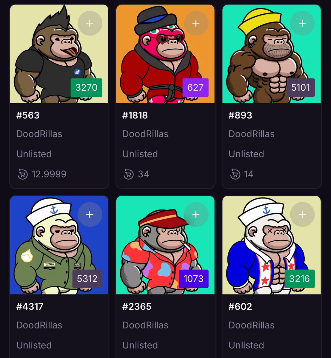 JediFwogDog (@jedifwogdog) on Twitter photo Swept some <a href="/Doodrillas/">Doodrillas</a> 💰
Feeling the artwork vibes and fits right in with $APE theme <a href="/ApeChainHUB/">ApeChainHUB</a>
Looks like Mutant Doods on the horizon!
How’s the Rilla #NFTCommunity ⁉️
I’m looking to connect 💙 Swept some <a href="/Doodrillas/">Doodrillas</a> 💰
Feeling the artwork vibes and fits right in with $APE theme <a href="/ApeChainHUB/">ApeChainHUB</a>
Looks like Mutant Doods on the horizon!
How’s the Rilla #NFTCommunity ⁉️
I’m looking to connect 💙