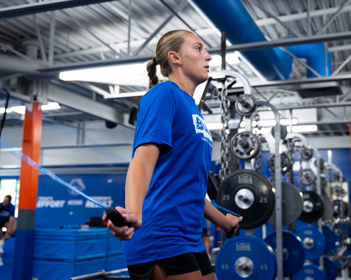 BroncoSportsWBB's tweet image. It's all about putting in the work.
#BleedBlue | #WhatsNext