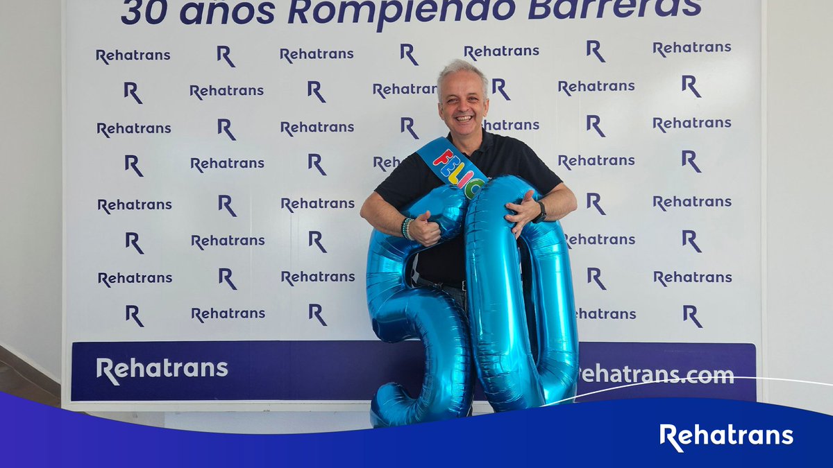 Rehatrans's tweet image. 🎉 ¡Feliz 50, Miguel Martín! 🎂

Con casi 25 años en Rehatrans, has dedicado media vida a mejorar la movilidad para personas con discapacidad.

¡Gracias por tu dedicación! 🚗👏

#Rehatrans #VehículosAdaptados #FelizCumpleaños