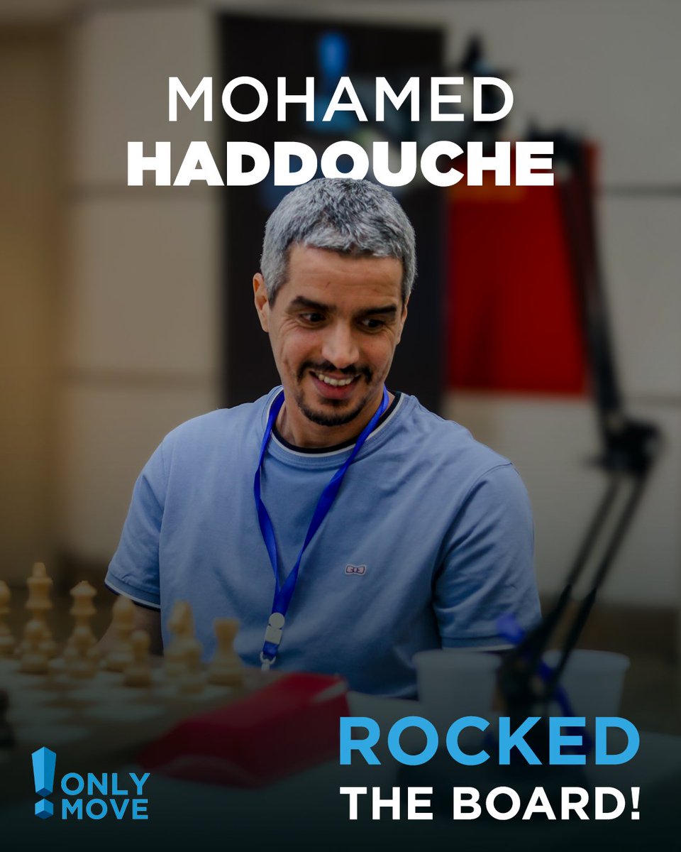 OnlyMoveChess's tweet image. The Final Boss. GM Mohamed Haddouche.
Head Coach of the Saudi National Team 🇸🇦 
An honour to have him at our last tournament 💙 
#OnlyMoveChess #Chess #Rapidchess #AlfaisalUniversity