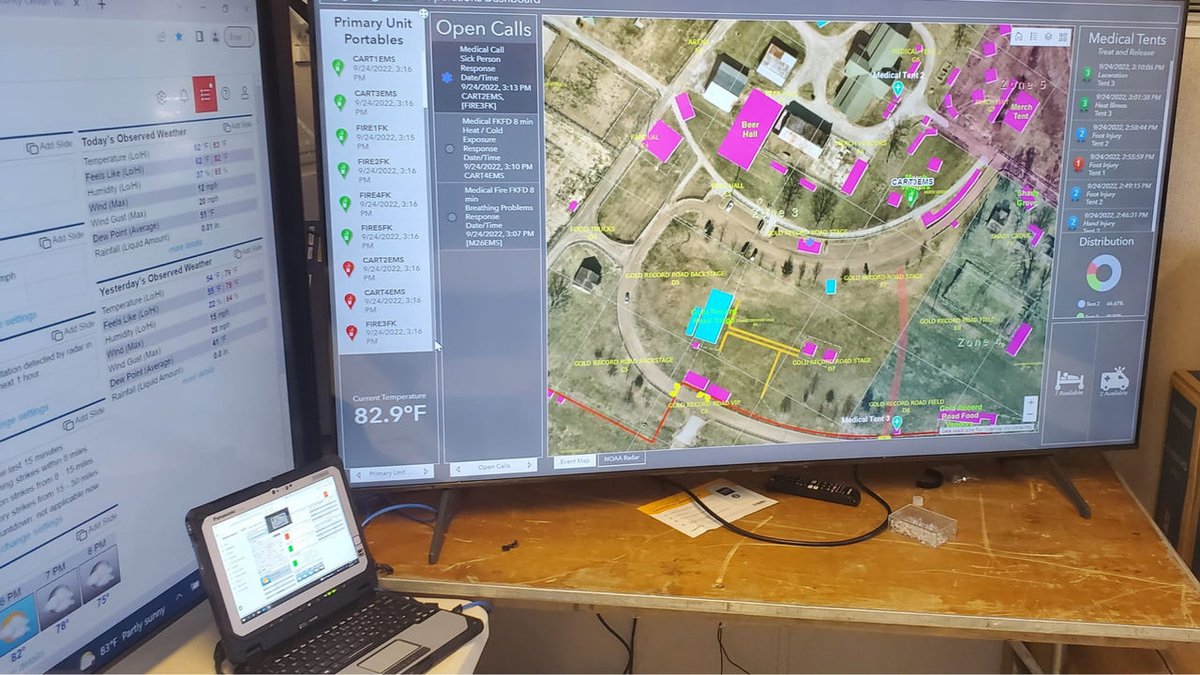 Safety meets tech at Pilgrimage Festival. See how GIS helped responders track teams and act fast across a crowd of 27,000. 

Read the full story: ow.ly/Ortk50W53ze

#EventSafety #GIS #ArcGIS