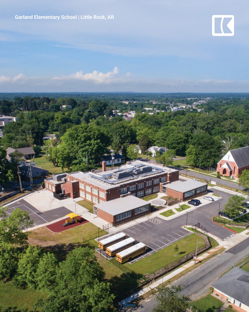 Built in 1924, Garland Elementary helped shape countless young lives in Little Rock. Kinco’s restoration preserved that incredible legacy, modernizing the space while honoring the building’s original character. bit.ly/44eoFs8