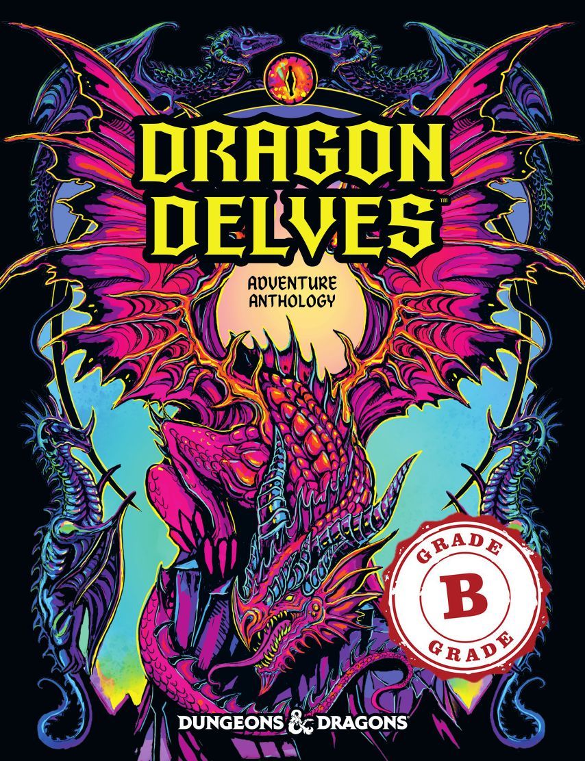 Quick Review: If you like dragons and adventure anthologies, Dragon Delves delivers. Easy to run, flexible, and varied enough for most tables. Not quite Tales from the Yawning Portal tier, but a solid B. Loses points for no new monsters and a weak “History of Dragons.” #DnD