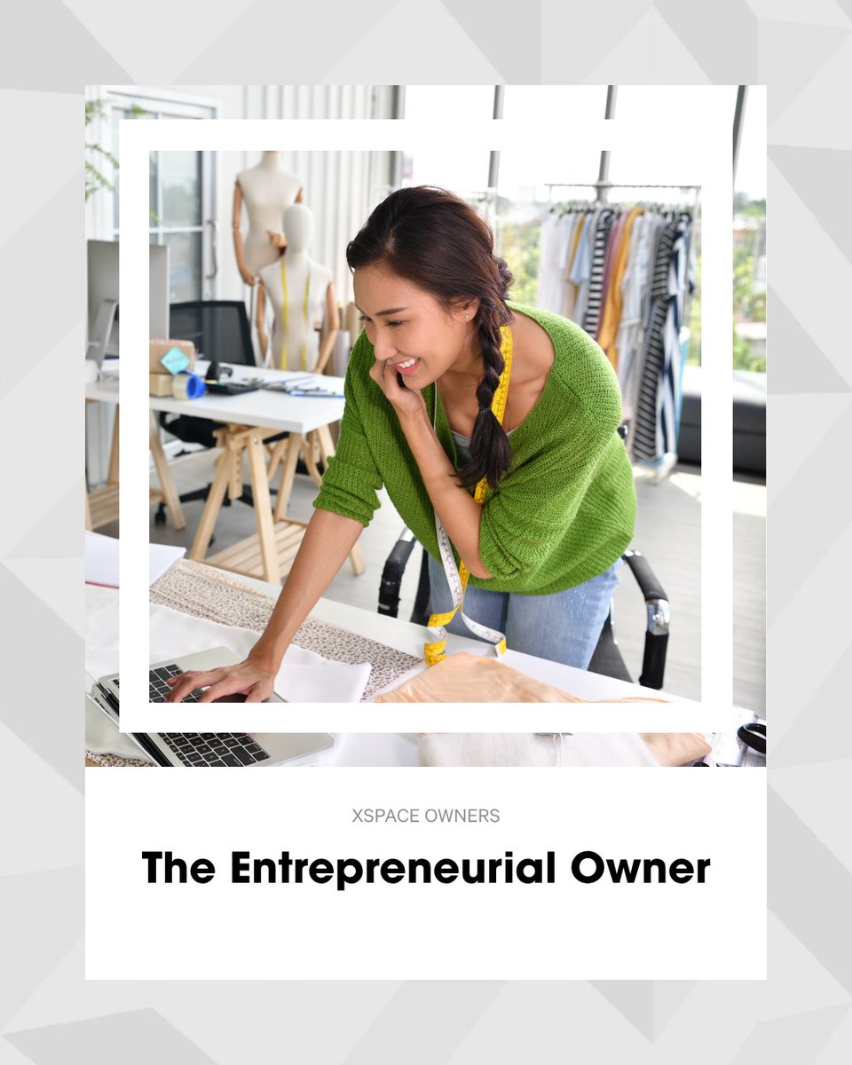 XspaceGroup's tweet image. #XSpacep has a diverse owner community, but The Entrepreneurial Owner values flexibility and control over customizing their unit for client meetings, product staging, storage, and/or fulfillment.

l8r.it/Mtd7

#SmallBusiness #Entrepreneur #SmallBusinessOwner