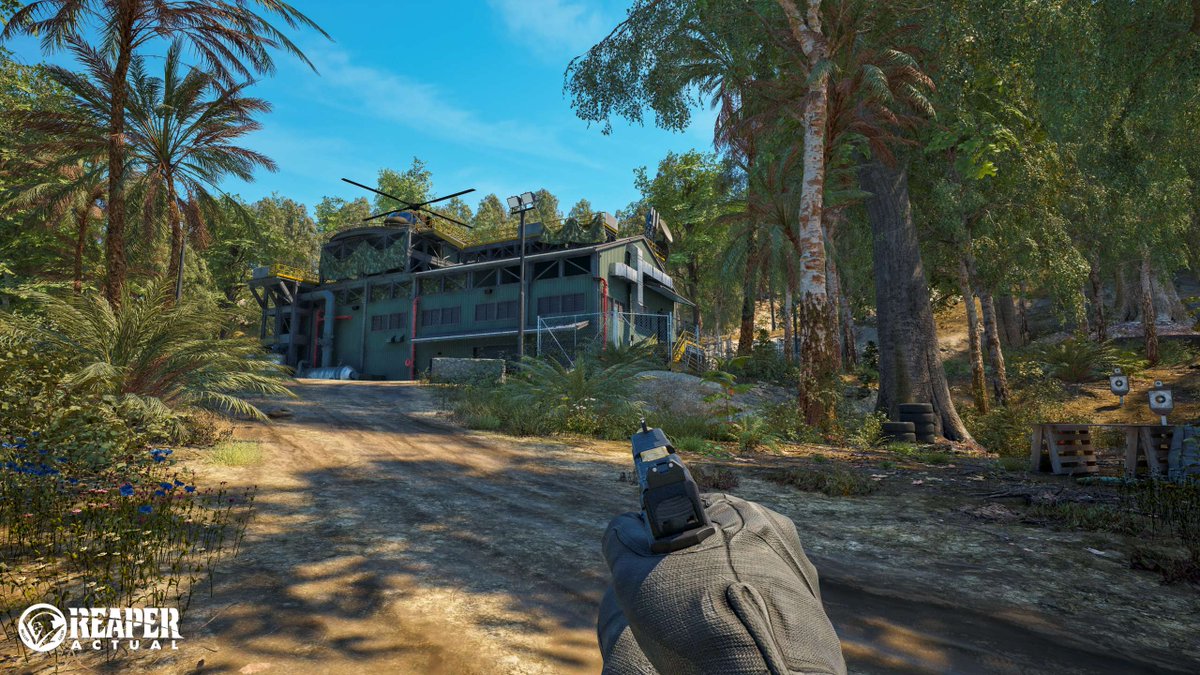 ReaperActualDPS's tweet image. Bases are at the core of what makes Marova so special 🏗️

Players have several options to choose from, each offering different amenities &amp;amp; specializations. This commercial warehouse was reclaimed to serve as a vehicle hub &amp;amp; shooting range, ideal for Reapers seeking flexibility.