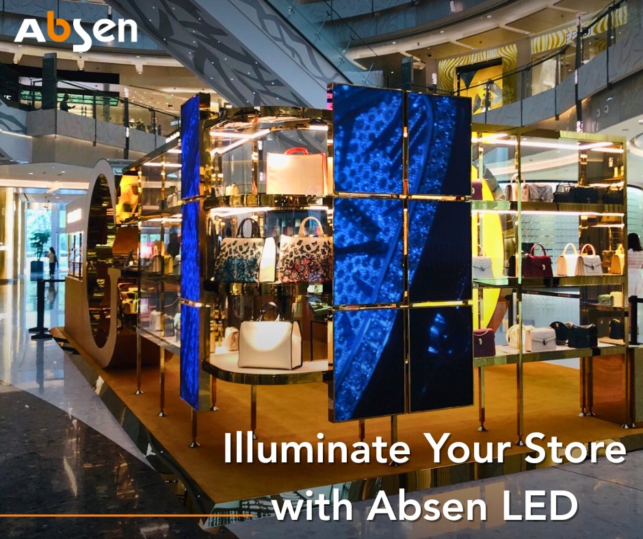 ✨ Retail that Stops Shoppers in Their Tracks

Absen LED displays are designed to captivate, guide, and convert — from bold window visuals to immersive aisle content.
👉Transform your shoppers experience today!
🔗 ow.ly/nMi350Woqf3