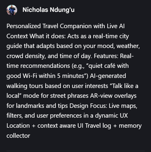 realtrnick's tweet photo. Wireframes to UIs Utilizing v0 by Vercel and Stitch I/O by Google.  FrontEnd web development redefined.
@alx_africa
#ALX_AiSK https://t.co/yWxRzOGORk