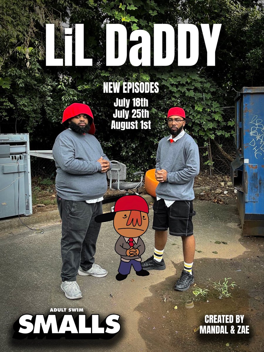 Lil Daddy is back on adult swim! 🚬🥩💰