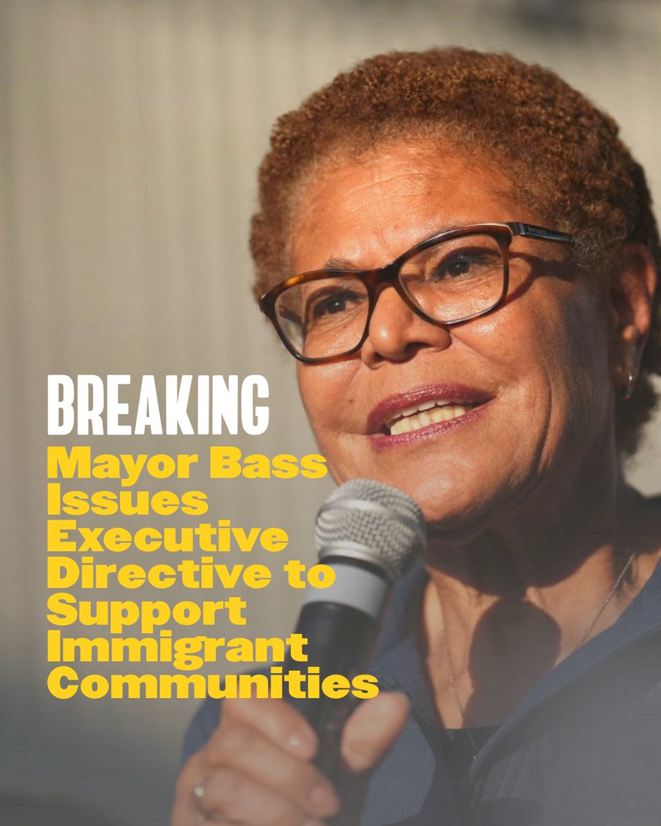 With the Trump Administration ratcheting up their chaotic approach, I’m making sure we deploy every resource and tool available within the City to ensure that we are supporting immigrant communities. 

This new directive requires city departments to increase protocols and