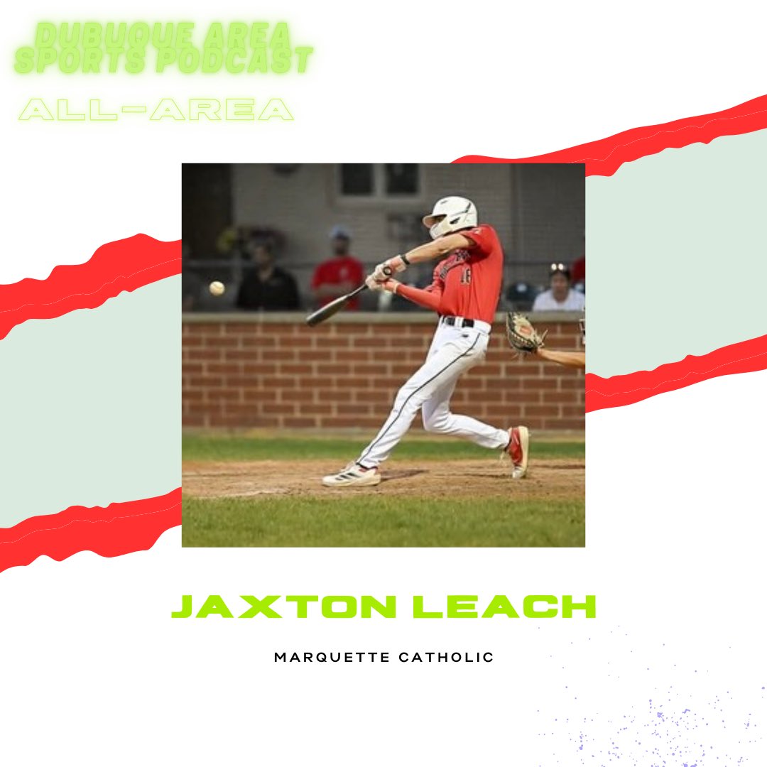 Coach Maneman (@coachmaneman) on Twitter photo ๐ฅ Congratulations to Jaxton Leach from Marquette Catholic on being named to the Dubuque Area Sports Podcast All-Area Team! ๐โพ
The sophomore shortstop & pitcher did it ALL this year! ๐ฅ๐ช
๐ STAT HIGHLIGHTS
๐น 31/33 Stolen Bases โ A menace on the basepaths ๐๐จ
๐น .500 OBP โ ๐ฅ Congratulations to Jaxton Leach from Marquette Catholic on being named to the Dubuque Area Sports Podcast All-Area Team! ๐โพ
The sophomore shortstop & pitcher did it ALL this year! ๐ฅ๐ช
๐ STAT HIGHLIGHTS
๐น 31/33 Stolen Bases โ A menace on the basepaths ๐๐จ
๐น .500 OBP โ