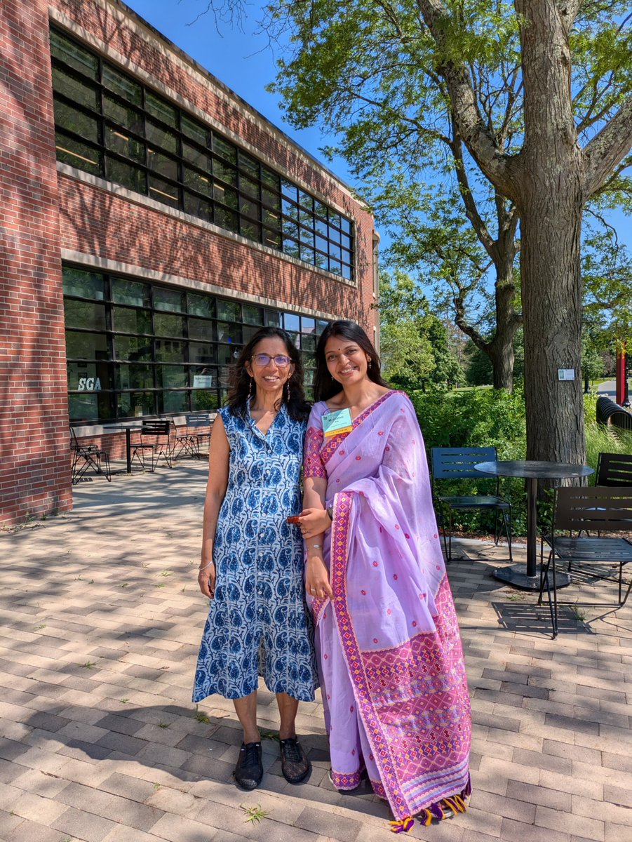 Mrinalini Jha (@mrinalinijha22) on Twitter photo Presented new work w/ <a href="/maitreesh/">Maitreesh Ghatak</a> & <a href="/jitendra_econ/">Jitendra</a> <a href="/IAFFE/">International Association for Feminist Economics</a>, comparing worker productivity across emp forms to assess #employmentquality in India's growing workforce—proposing methods to measure productivity of #unpaidhelpers.
Great to be <a href="/UMassAmherst/">UMass Amherst</a> after ~8 months of visa drama! Presented new work w/ <a href="/maitreesh/">Maitreesh Ghatak</a> & <a href="/jitendra_econ/">Jitendra</a> <a href="/IAFFE/">International Association for Feminist Economics</a>, comparing worker productivity across emp forms to assess #employmentquality in India's growing workforce—proposing methods to measure productivity of #unpaidhelpers.
Great to be <a href="/UMassAmherst/">UMass Amherst</a> after ~8 months of visa drama!