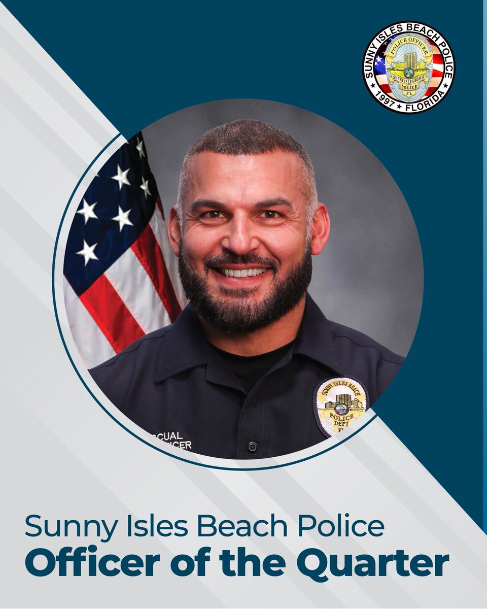 Detective Mike Pascual has been named Officer of the Quarter for April-June 2025. His compassion, professionalism, and dedication helped a community member recover over $1.6 million after being defrauded. This effort ultimately led to the arrest of the suspect and justice served.