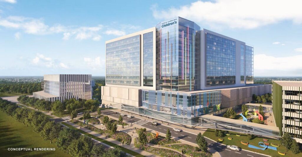 Site Selected, RFQ Issued for New North Carolina Children’s Health Campus buff.ly/RUmRepQ