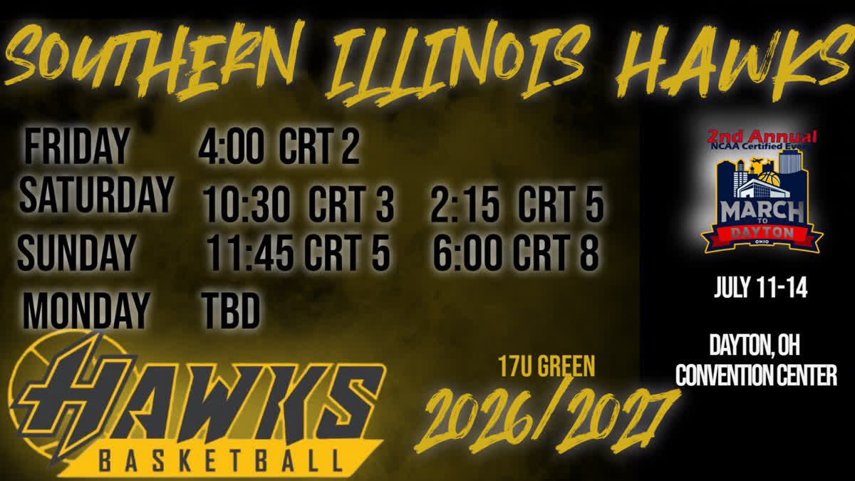 Allison Pruitt (@amp2027) on Twitter photo Excited for games this weekend in Dayton! Can’t wait to get on the floor with <a href="/HawksSi/">Southern Illinois Hawks</a> ! Excited for games this weekend in Dayton! Can’t wait to get on the floor with <a href="/HawksSi/">Southern Illinois Hawks</a> !