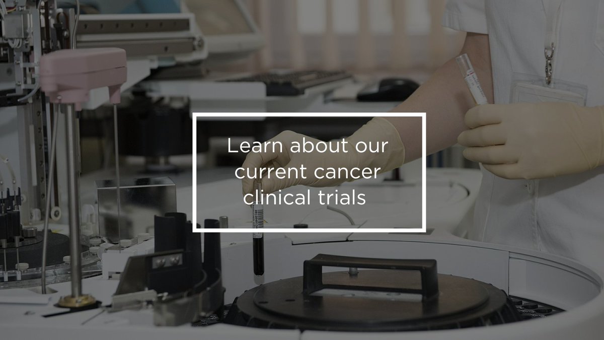 BCMCancerCenter's tweet image. Learn about our current clinical trials. bit.ly/37C4AhS #ClinicalTrials