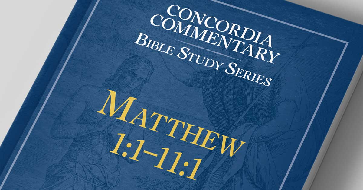 Work through the book of Matthew’s first ten chapters, answering questions about who Jesus is, His birth, His teachings, and the miracles that He performs in the first volume of the Concordia Commentary Bible Study Series, Matthew 1:1—11:1. myc.ph/44BMedb