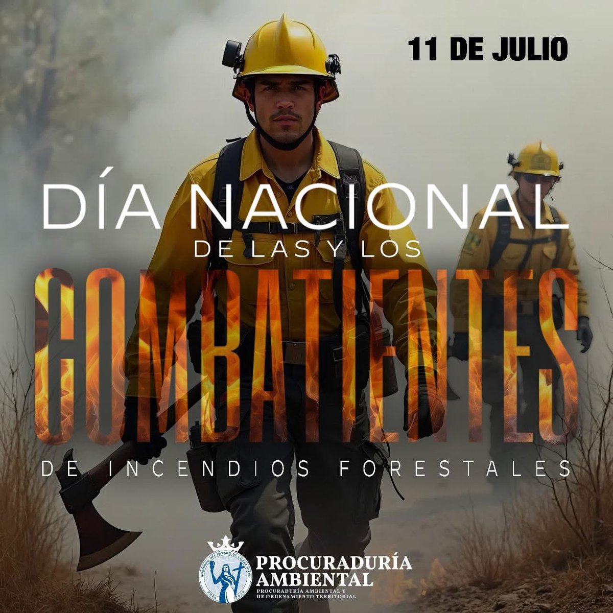 ¡Hoy, 11 de julio, celebramos el Dia Nacional de las y los Combatientes de Incendios Forestales! 🌳🔥👨🏽‍🚒👩🏼‍🚒
Queremos reconocer y agradecer la valentía, el compromiso y el arduo trabajo de estos héroes y heroínas que día a día protegen nuestros bosques y la vida silvestre.