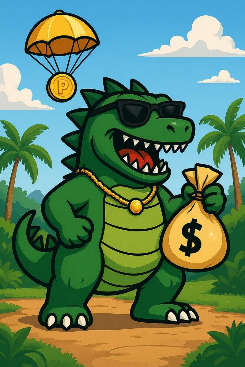🚨Airdrop Time🚨 
The Presale is Live! ➡️pampzilla.com
To celebrate this digital extinction, we're giving away 3x 1'000'000 $PAMPZILLA this week 🦖
1⃣ Follow <a href="/PAMPZILLA/">PAMPZILLA</a> on X
2⃣ Like &amp; retweet the pinned post and tag 5 friends
3⃣ Join our TG t.me/PAMPZILLA
4⃣