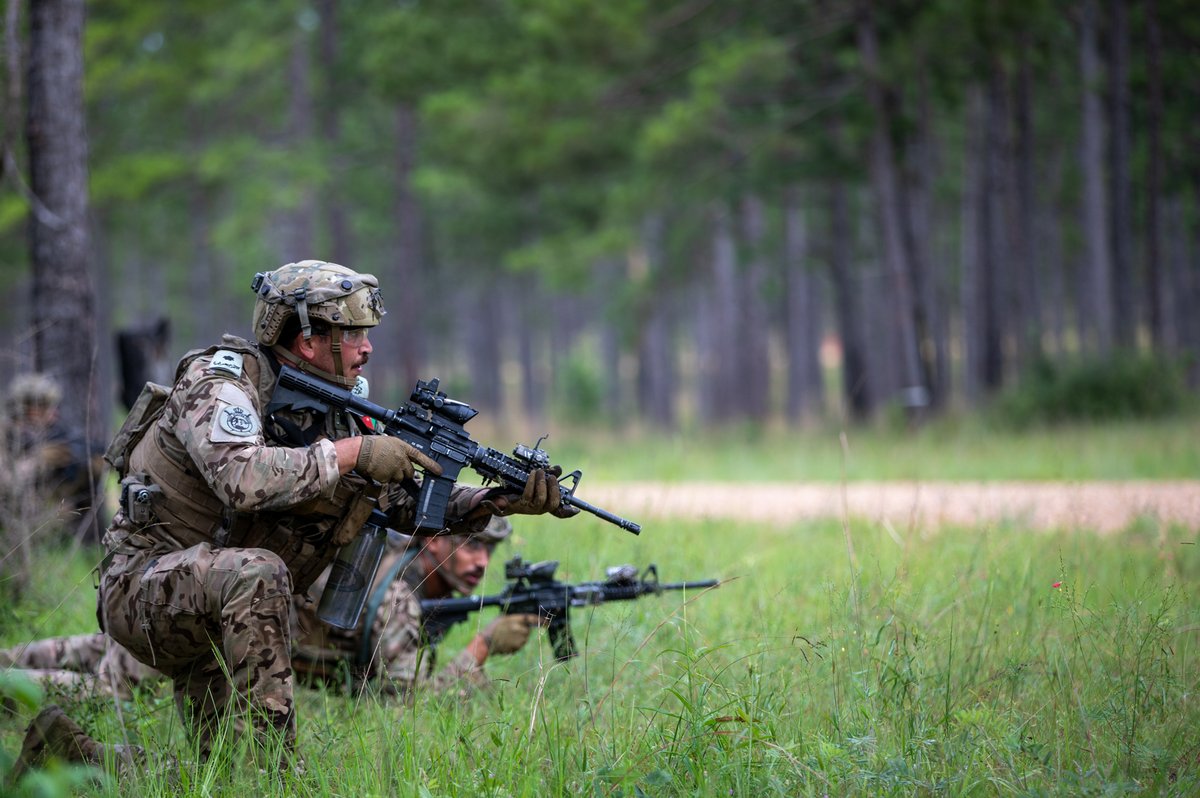 usarmycentral's tweet image. For the first time, @ArmedForcesJO joined a U.S. training exercise at JRTC in Fort Polk, Louisiana strengthening interoperability, enhancing readiness, and deepening leadership-level ties to promote regional security and meet shared defense challenges.
Photos by SSG Devon Jones