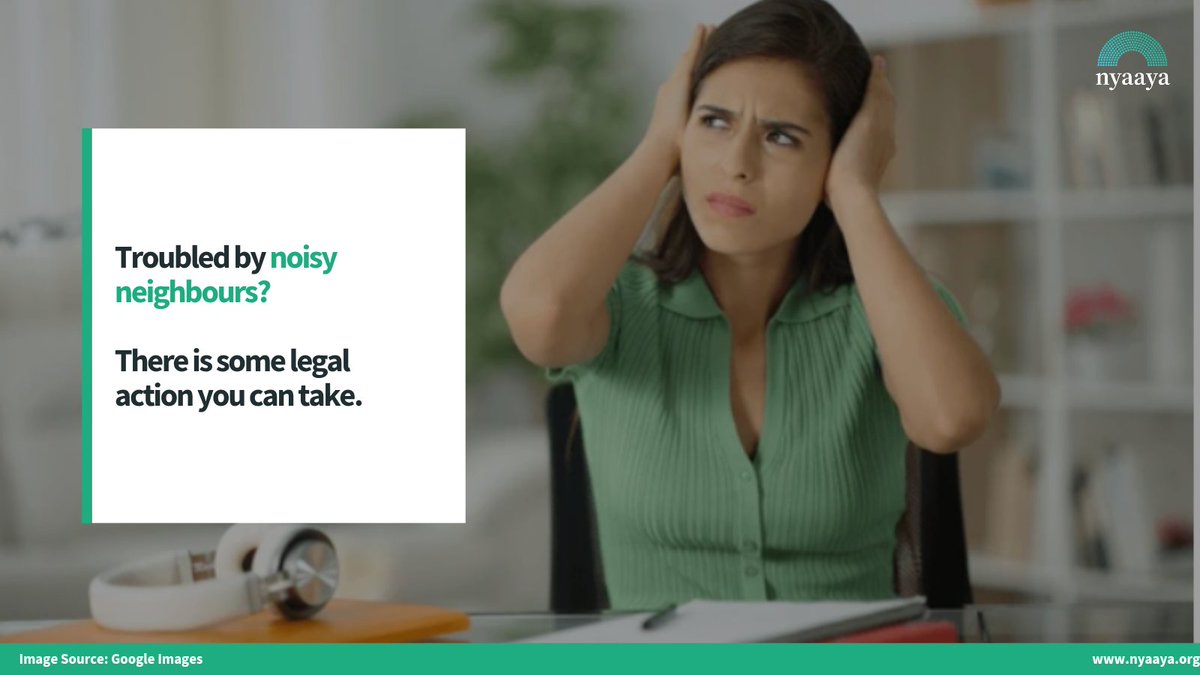 NyaayaIN's tweet image. Too loud to handle? 🚨🔊
If loudspeakers, construction, or late-night parties are disturbing your peace, you can take action. Know your rights and how to file a noise complaint the right way.

📲 Tap the link  : nyaaya.org/legal-explaine…

#NoiseComplaint #RightToPeace