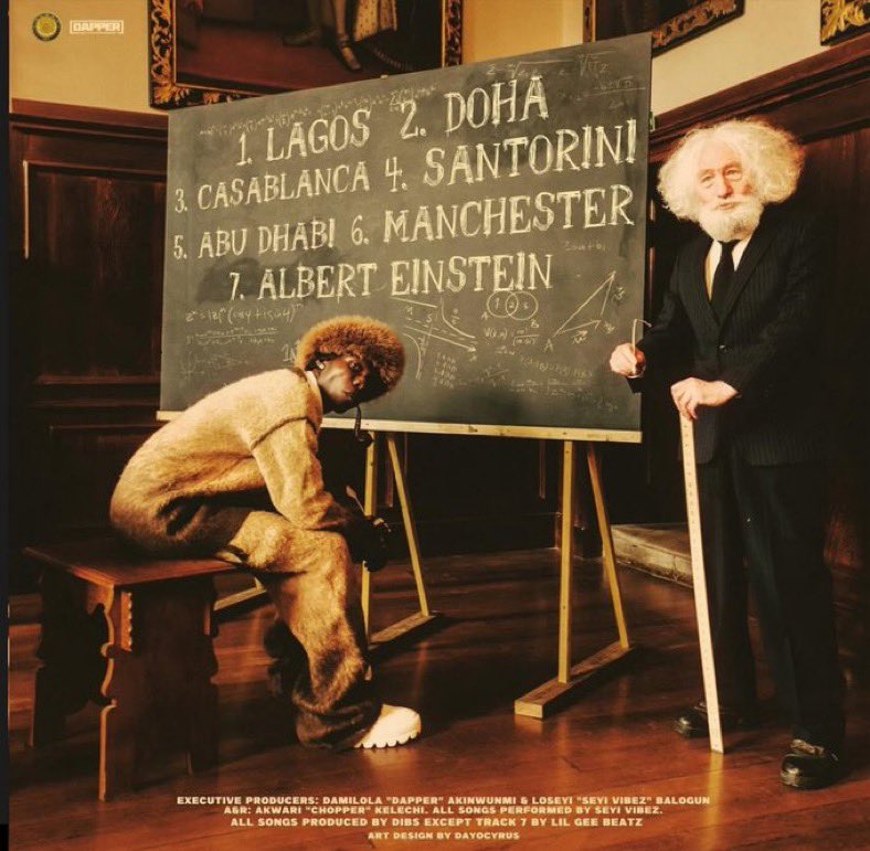 SeyiVibezStats's tweet image. .@seyi_vibez Loseyi Professor Hits 10M+ Streams on YouTube Music.