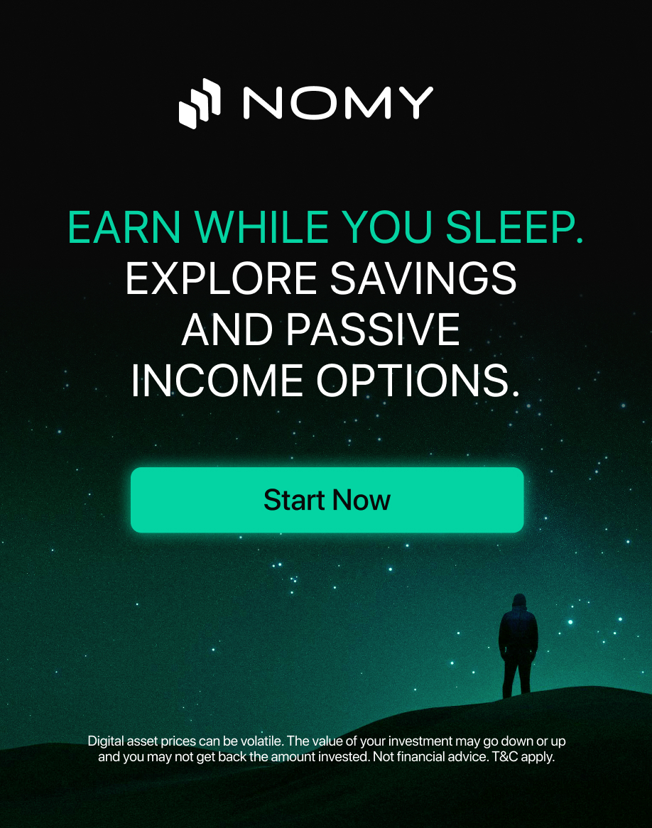 NomyFinance's tweet image. Unlock passive income with our secure savings and yield options. Grow your assets without the hassle, even while you sleep.