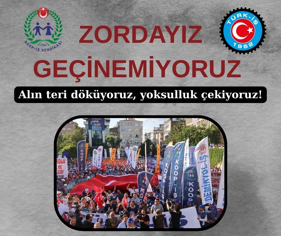Koop-İş Sendikası (@koopissendikasi) on Twitter photo Emeğimizin karşılığını alana kadar durmayacağız...
<a href="/tcbestepe/">T.C. Cumhurbaşkanlığı</a>
<a href="/csgbakanligi/">T.C. Çalışma ve Sosyal Güvenlik Bakanlığı</a>
<a href="/HMBakanligi/">T.C. Hazine ve Maliye Bakanlığı</a>
#zordayizgecinemiyoruz Emeğimizin karşılığını alana kadar durmayacağız...
<a href="/tcbestepe/">T.C. Cumhurbaşkanlığı</a>
<a href="/csgbakanligi/">T.C. Çalışma ve Sosyal Güvenlik Bakanlığı</a>
<a href="/HMBakanligi/">T.C. Hazine ve Maliye Bakanlığı</a>
#zordayizgecinemiyoruz