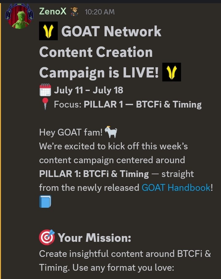 phamartology's tweet image. ICYMI 🔥🔥🥵
#GOATNetwork has ended their season 2 (One-piece campaign) early July bringing our focus to 3 Major things..
1. YAP
2. ENGAGEMENT 
3. WEEKLY TOPIC

I'm sure you are not new to Yap.

But how does engagement works?
1. Locate #botcommand on their DC 
2. Input /set…