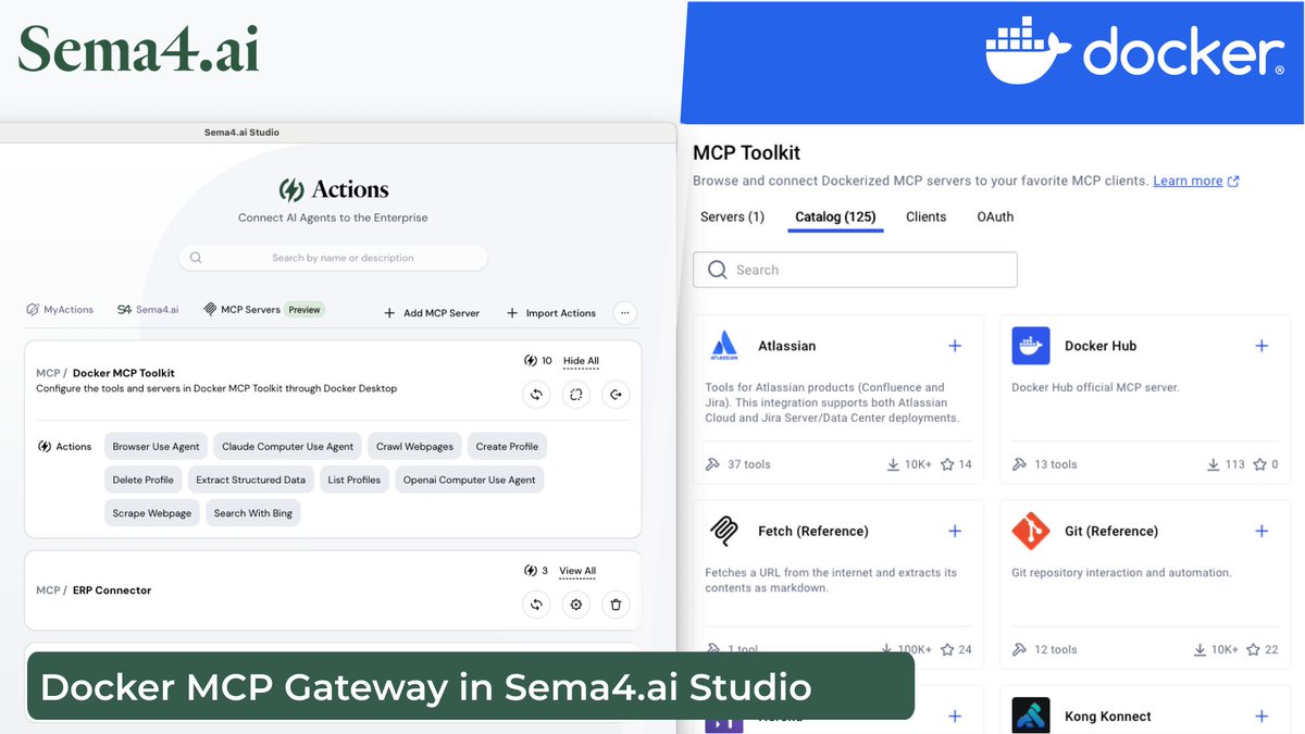 We’re excited to partner with <a href="/Docker/">Docker</a> to simplify and accelerate the development of secure, scalable agentic systems. As our CTO and Co-founder Ram Venkatesh puts it, “Docker’s direction supporting agentic architectures is a major unlock for developers, making it radically easier