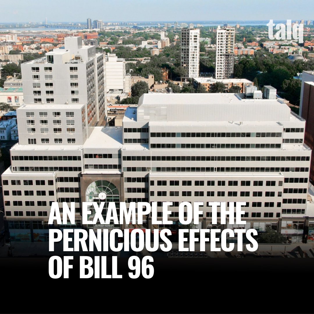 talq_quebec's tweet image. With rigid impositions that don't take into account the time required to implement changes, this nefarious cap on the number of English-speaking students threatens the very existence of LaSalle College.
* Lear more 👉🏼 ow.ly/Ijnu50Worz9
#TALQ_Quebec #EducationQC #Bill96