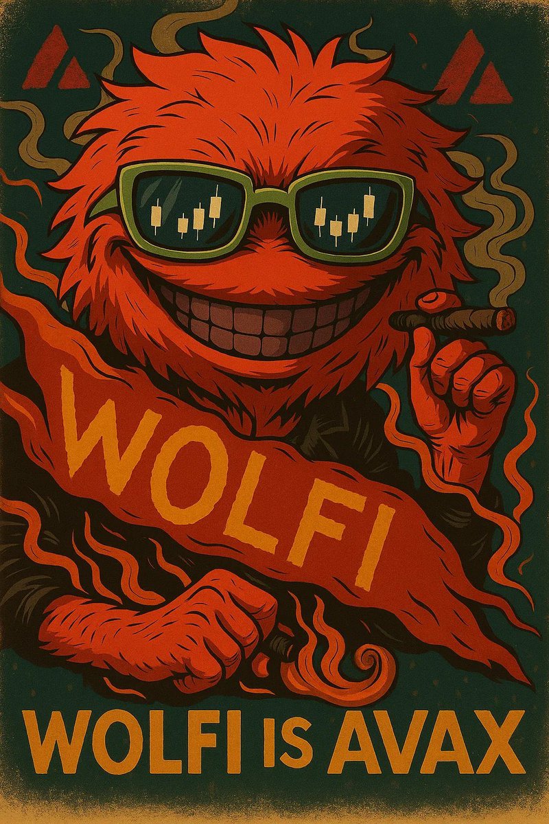 Creeks 🔺 (@creeks221) on Twitter photo $WOLFI is $AVAX never forget that 😎 $WOLFI is $AVAX never forget that 😎