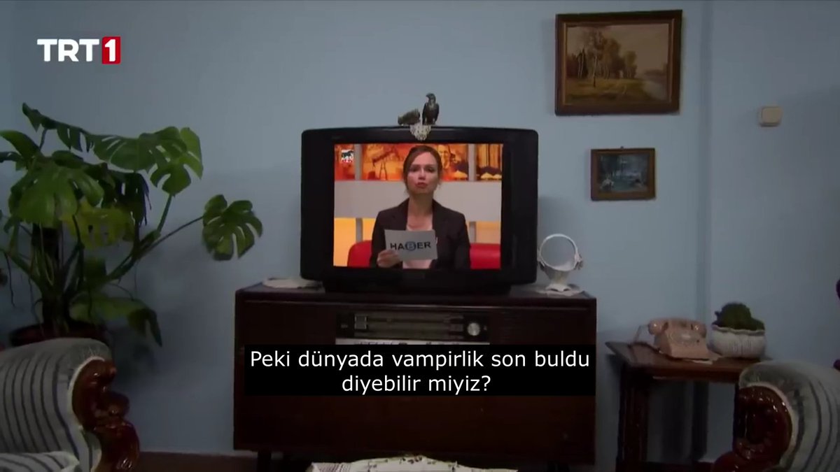 Zamanın çok ötesinde bir dizi.. 

Peki dünyada vampirlik son buldu diyebilir miyiz? 
-Hâlâ kanla beslenen ülkeler olduğu sürece pek mümkün değil.